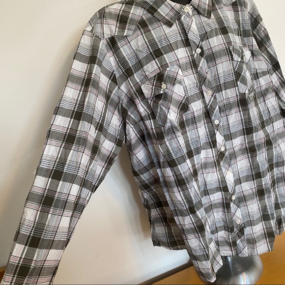 Torrid | Plaid Camp Shirt Size 4 - Picture 9 of 14